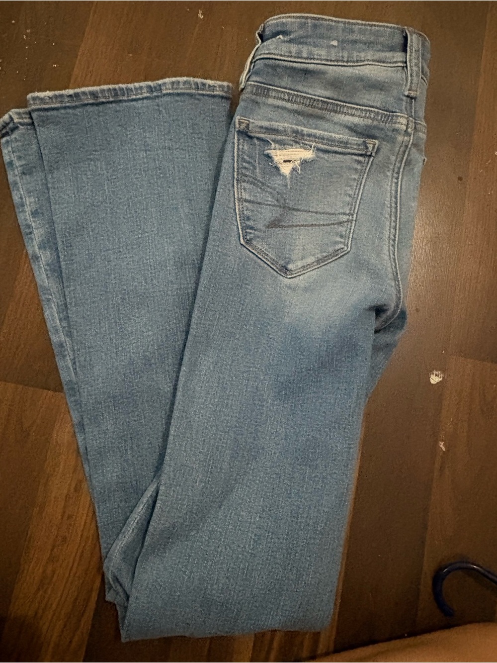 American Eagle Outfitters Light Blue Flare Jeans